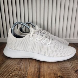 Allbirds Tree Runners Womens Size 8 White Casual Comfort Lounging Sneakers Shoes